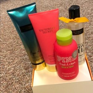 Victoria’s Secret body lotion/oil
